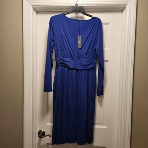 Royal blue dress